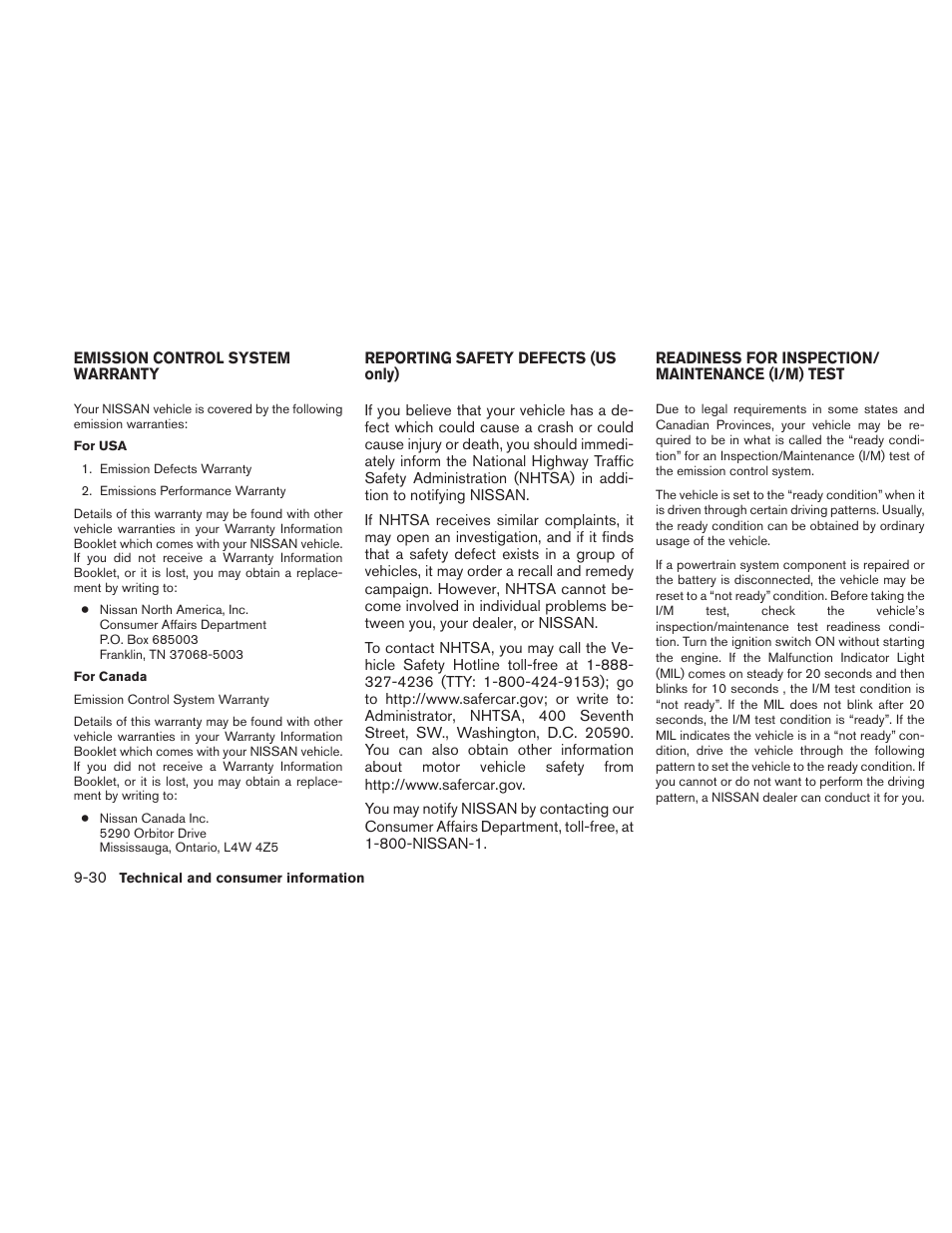 NISSAN 2010 Xterra User Manual | Page 325 / 337