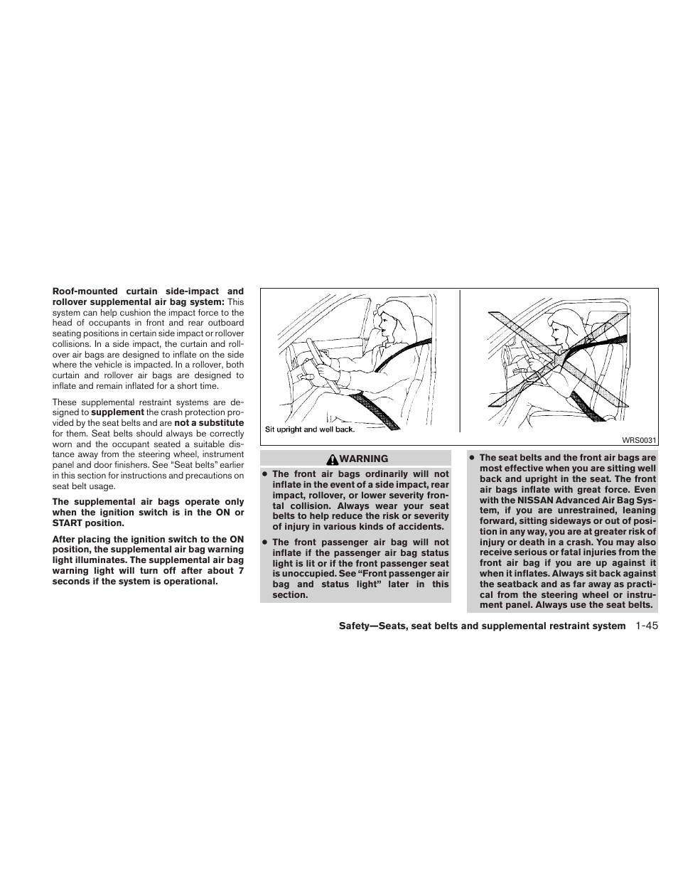 NISSAN 2010 Xterra User Manual | Page 62 / 337