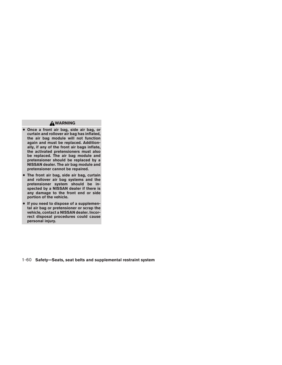 NISSAN 2010 Xterra User Manual | Page 77 / 337
