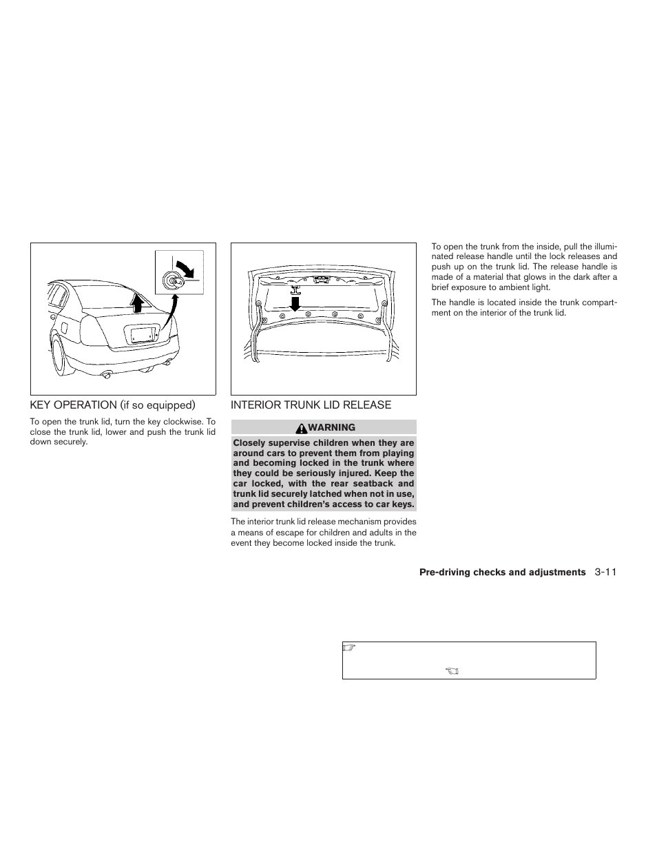 NISSAN 2006 Altima User Manual | Page 125 / 304
