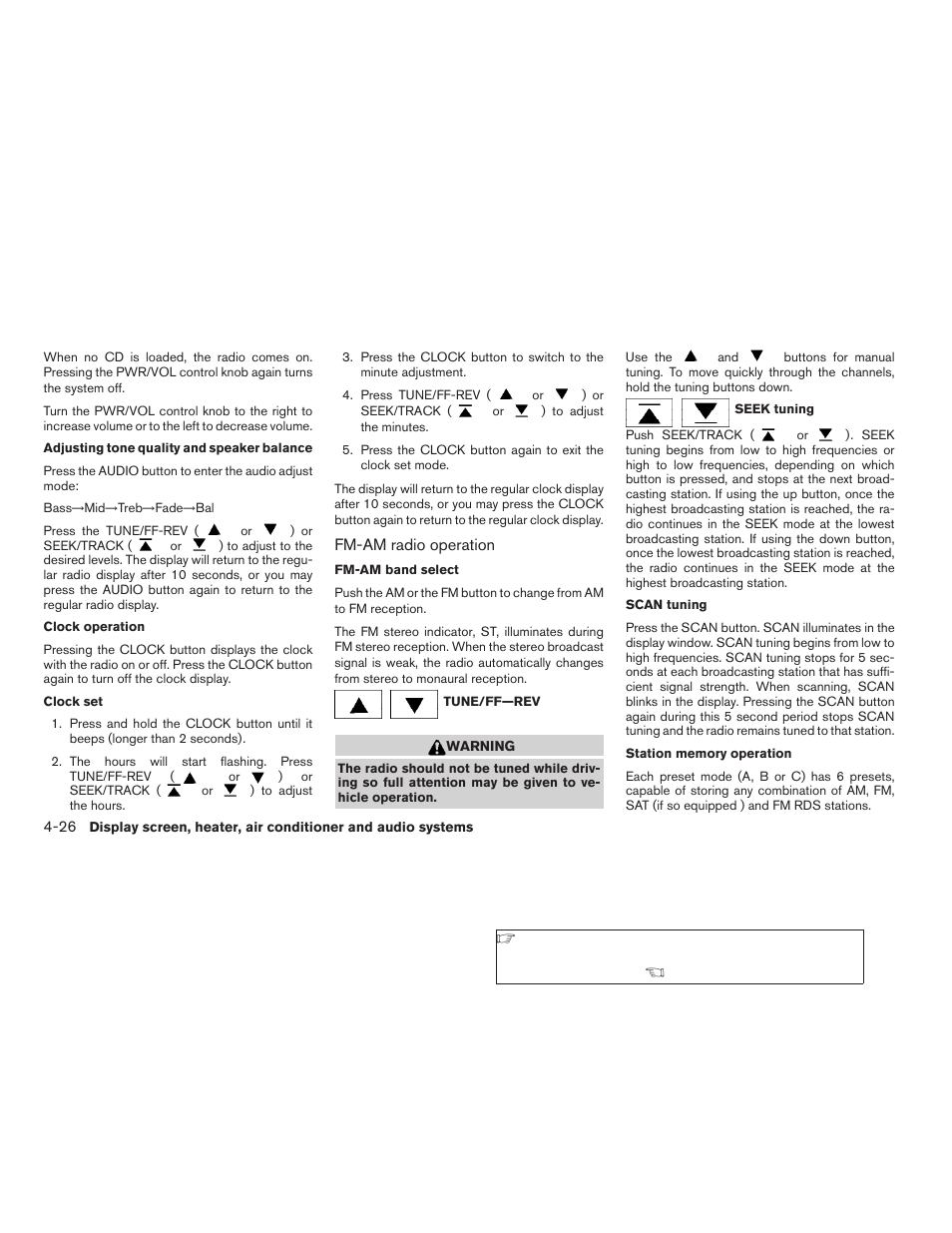 NISSAN 2006 Altima User Manual | Page 156 / 304