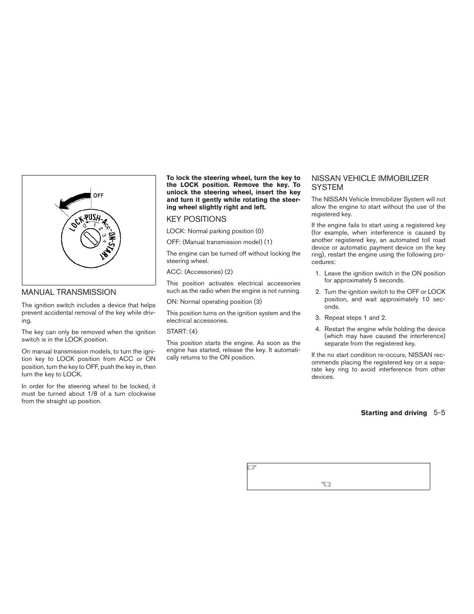 NISSAN 2006 Altima User Manual | Page 177 / 304