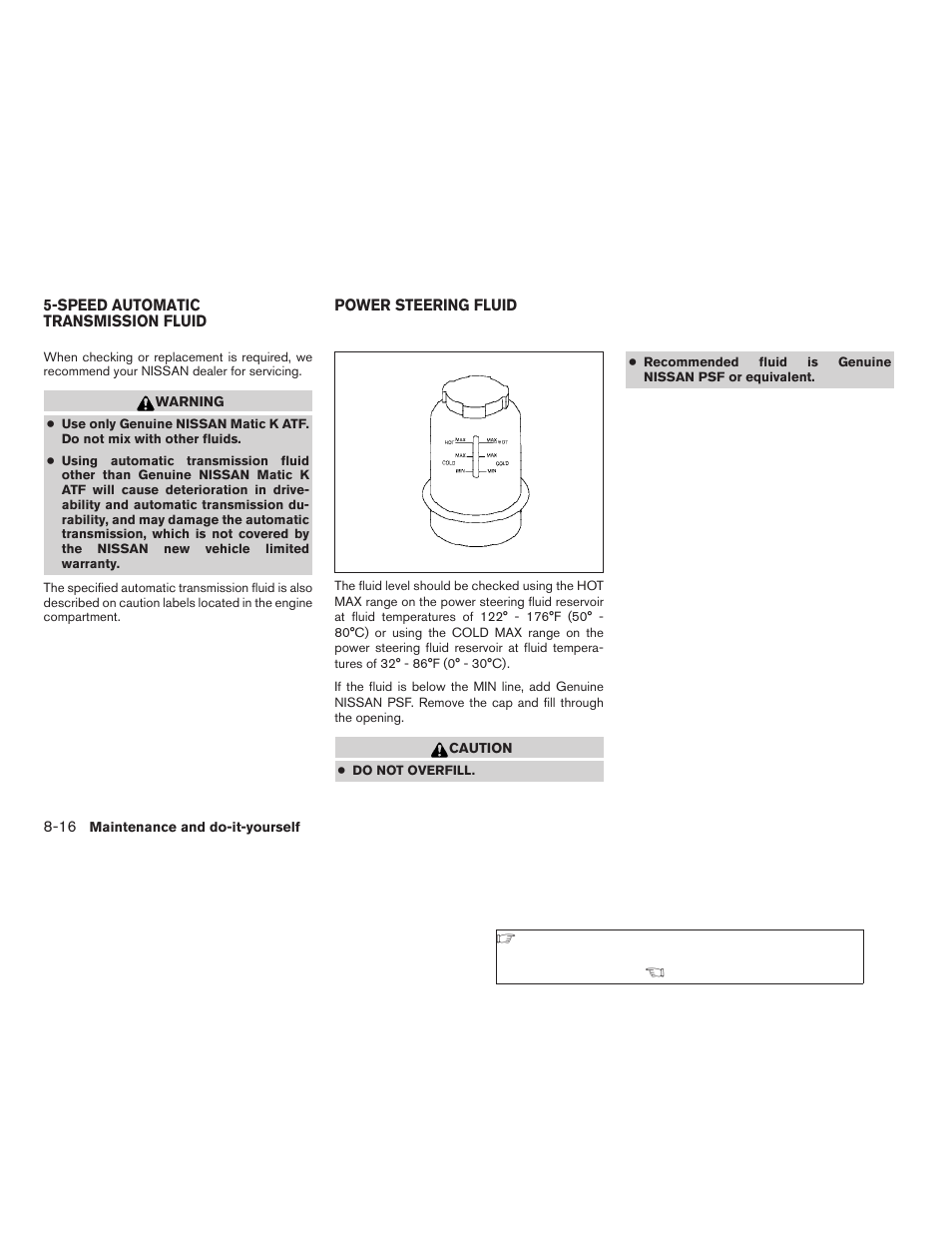 NISSAN 2006 Altima User Manual | Page 232 / 304