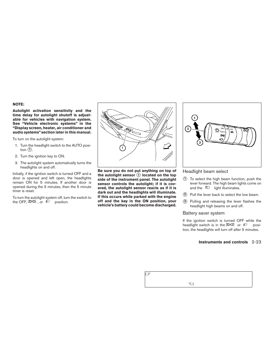 NISSAN 2006 Altima User Manual | Page 91 / 304