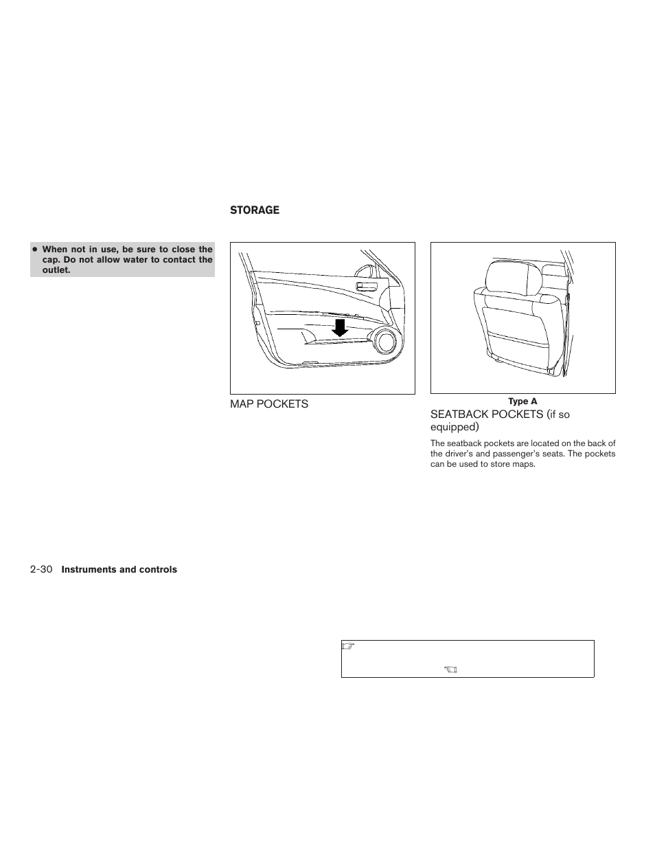 Storage -30 | NISSAN 2006 Altima User Manual | Page 98 / 304