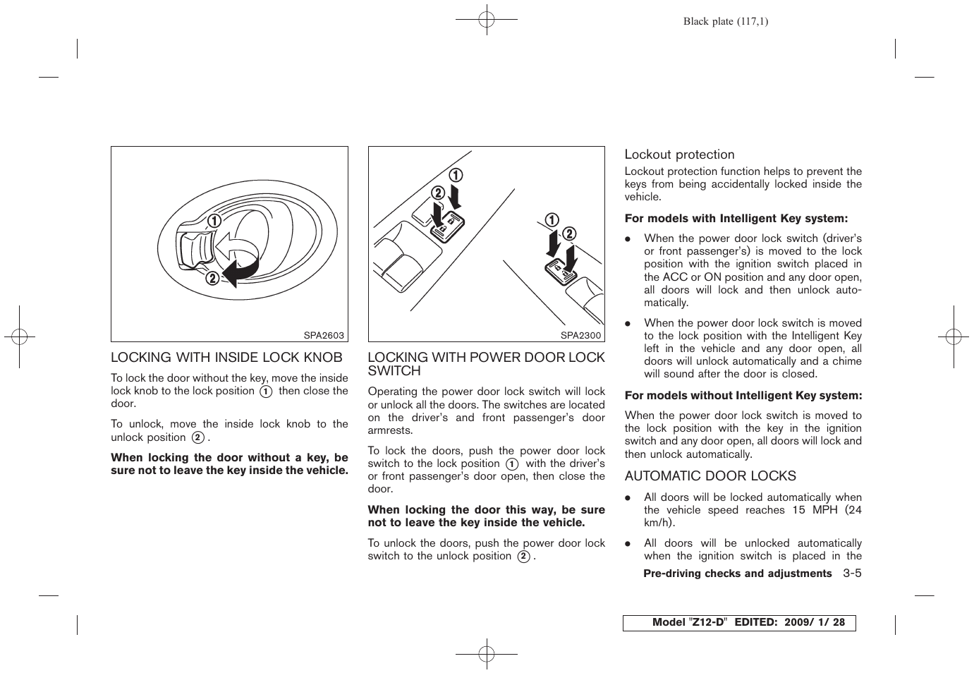 NISSAN Z12-D User Manual | Page 119 / 321