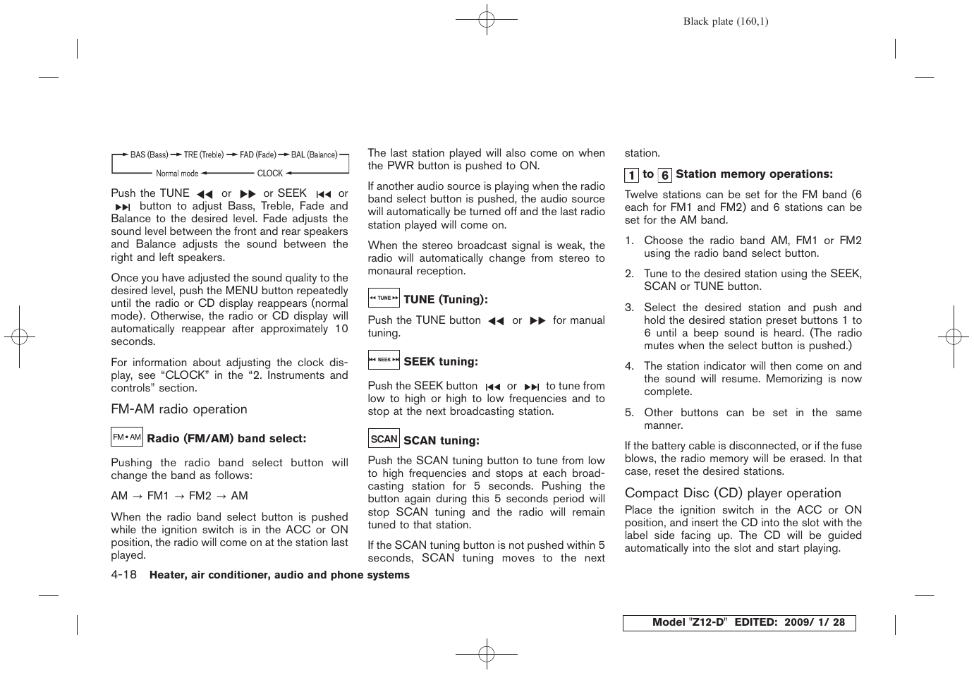 NISSAN Z12-D User Manual | Page 162 / 321