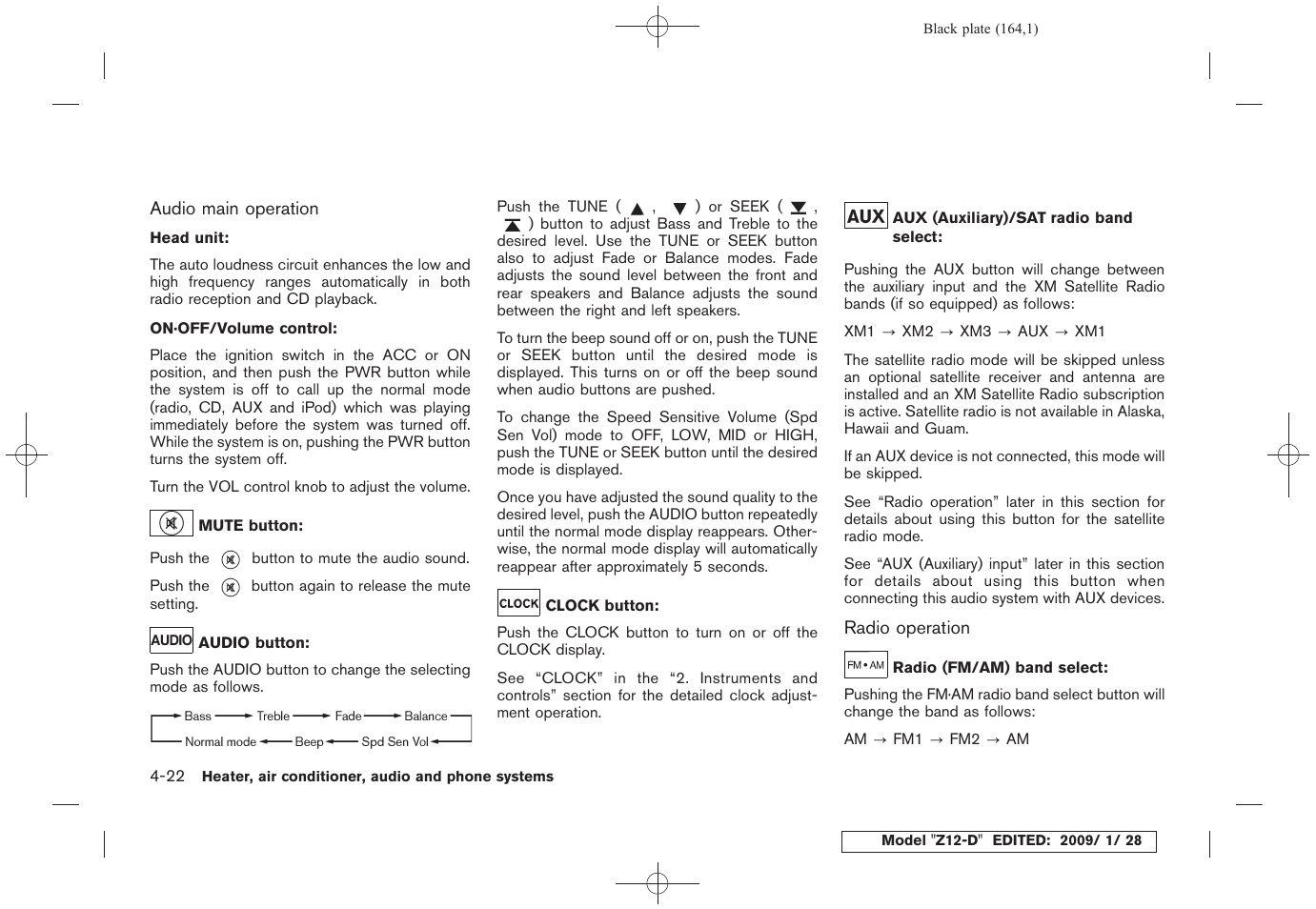 NISSAN Z12-D User Manual | Page 166 / 321