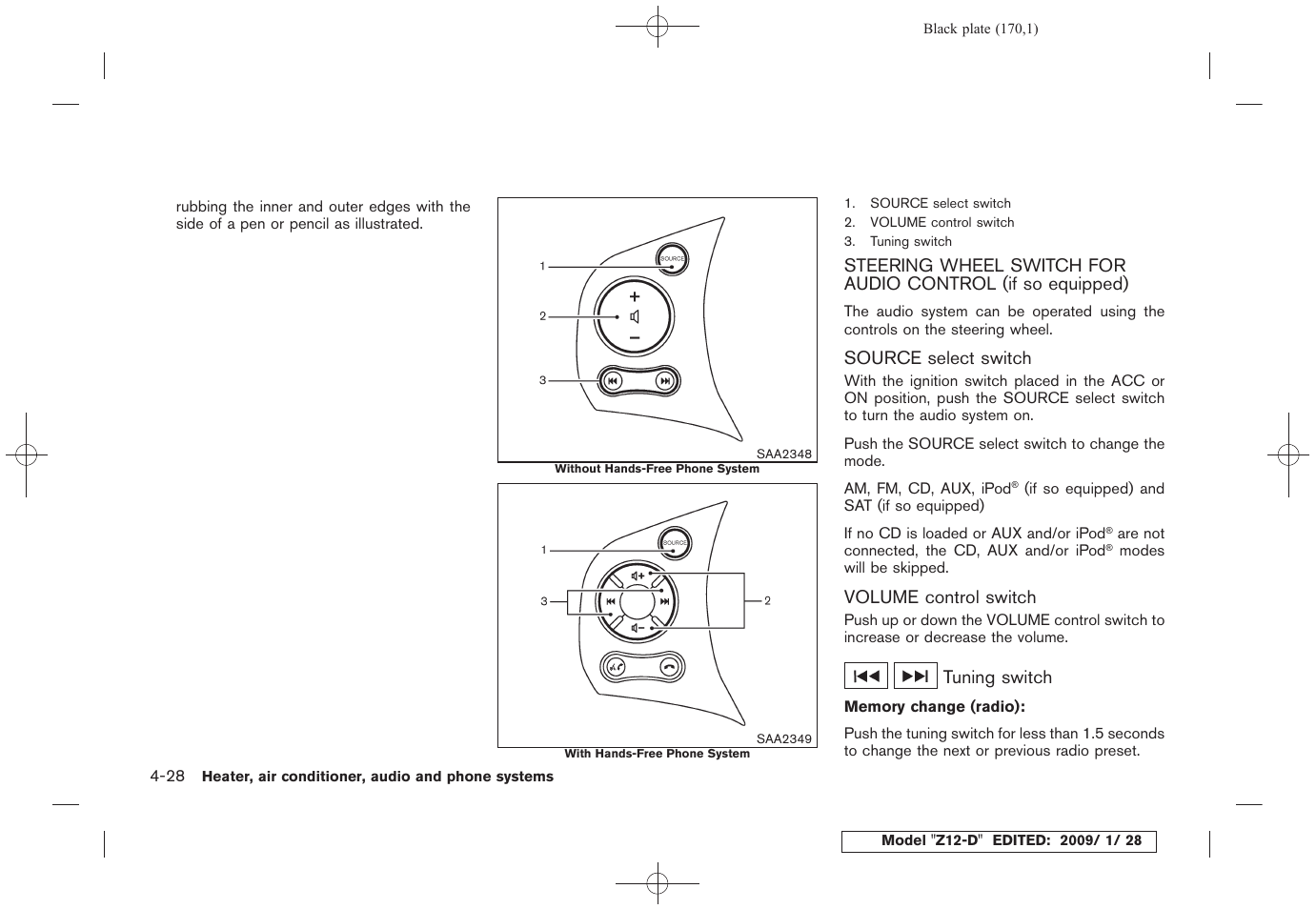 NISSAN Z12-D User Manual | Page 172 / 321
