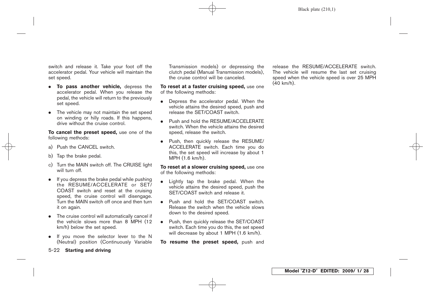 NISSAN Z12-D User Manual | Page 212 / 321