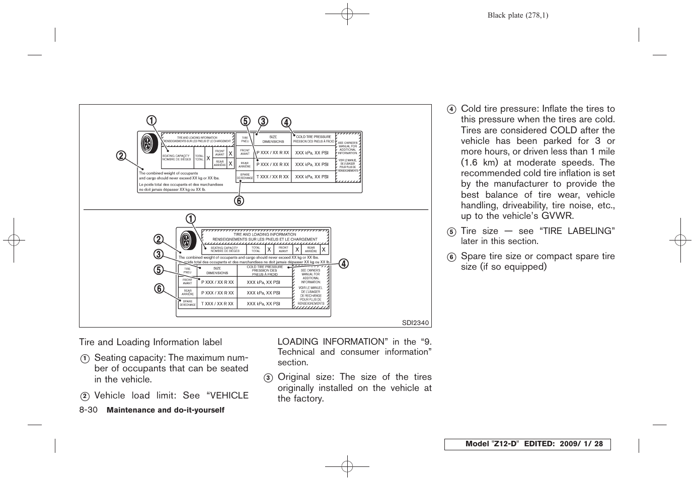 NISSAN Z12-D User Manual | Page 280 / 321