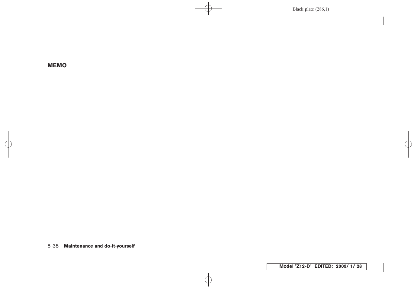 NISSAN Z12-D User Manual | Page 288 / 321