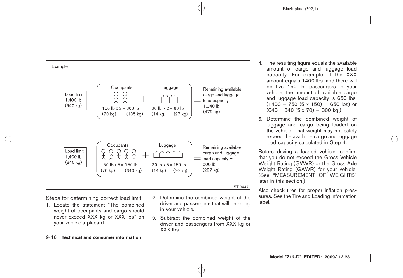 NISSAN Z12-D User Manual | Page 304 / 321