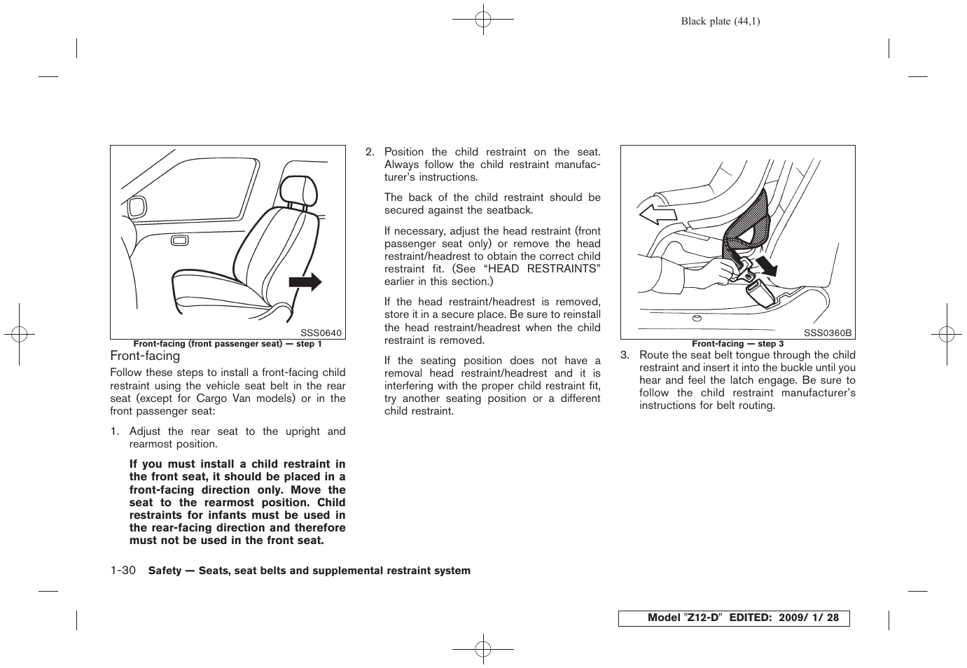 NISSAN Z12-D User Manual | Page 46 / 321