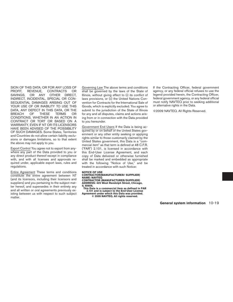 NISSAN 2011 Altima Hybrid User Manual | Page 293 / 315