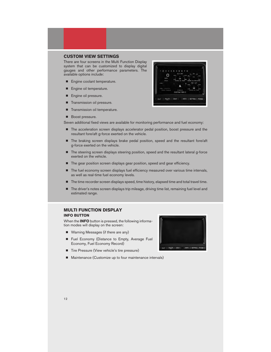 NISSAN 2010 GT-R User Manual | Page 14 / 44