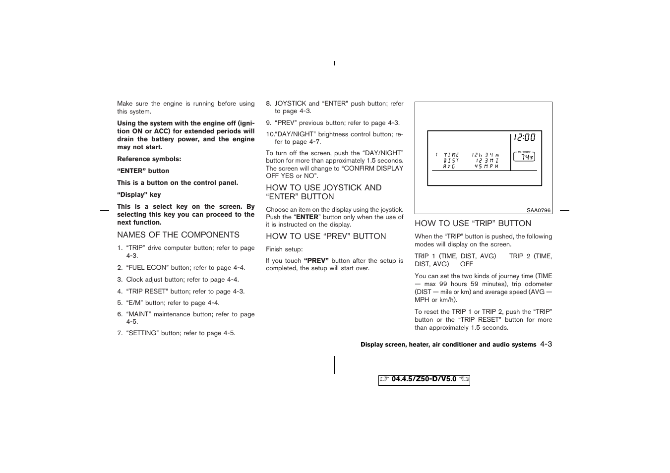 NISSAN CVT SIC0697 User Manual | Page 126 / 283