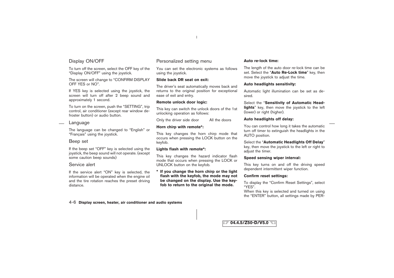 NISSAN CVT SIC0697 User Manual | Page 129 / 283