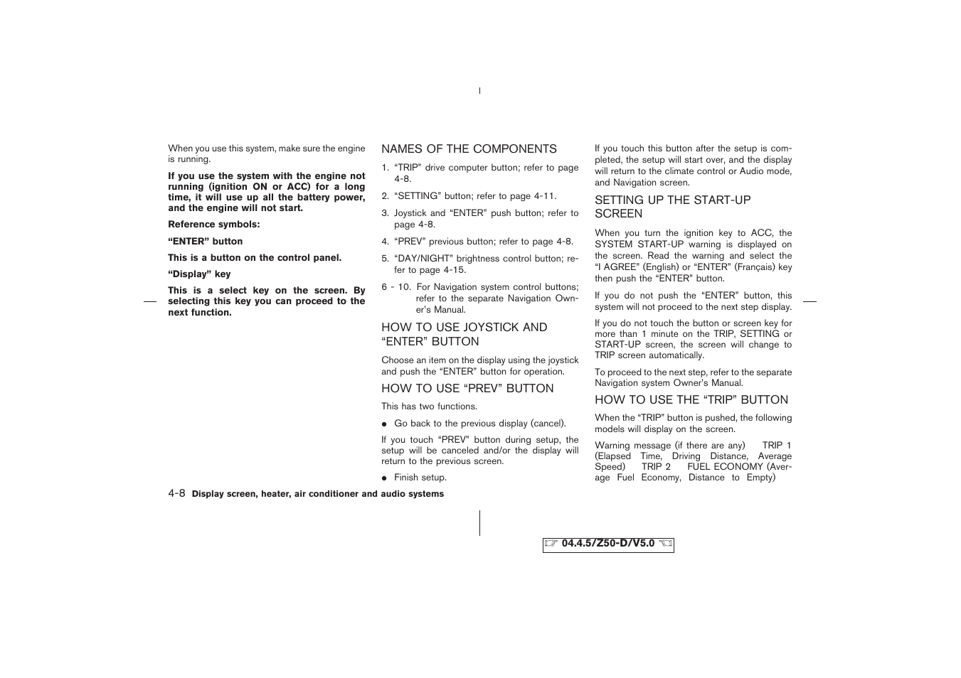NISSAN CVT SIC0697 User Manual | Page 131 / 283