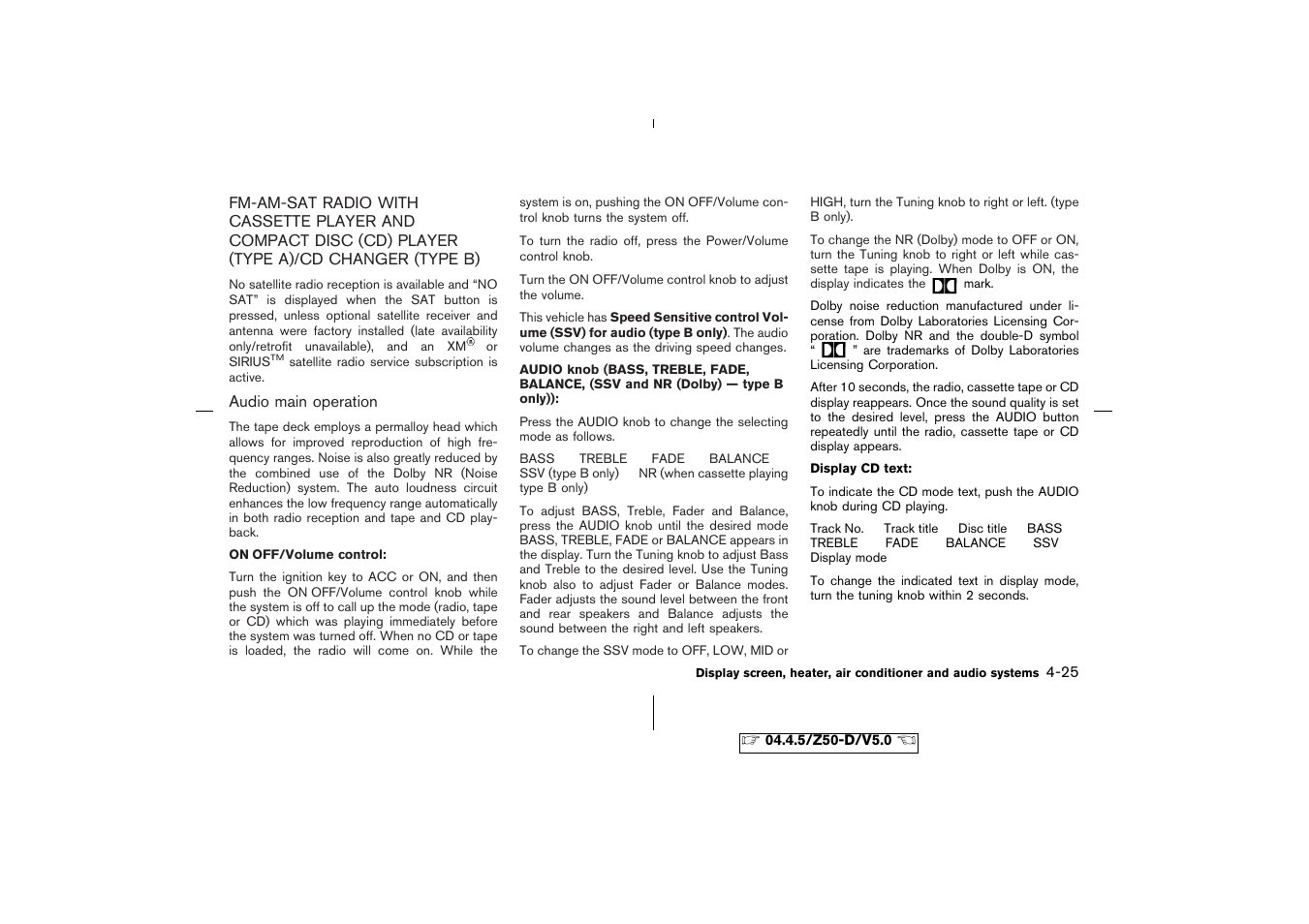 NISSAN CVT SIC0697 User Manual | Page 148 / 283