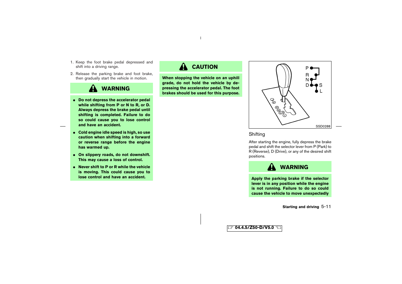 NISSAN CVT SIC0697 User Manual | Page 168 / 283