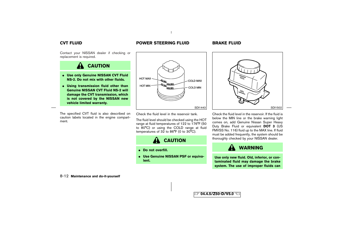 Replacing -18 | NISSAN CVT SIC0697 User Manual | Page 221 / 283