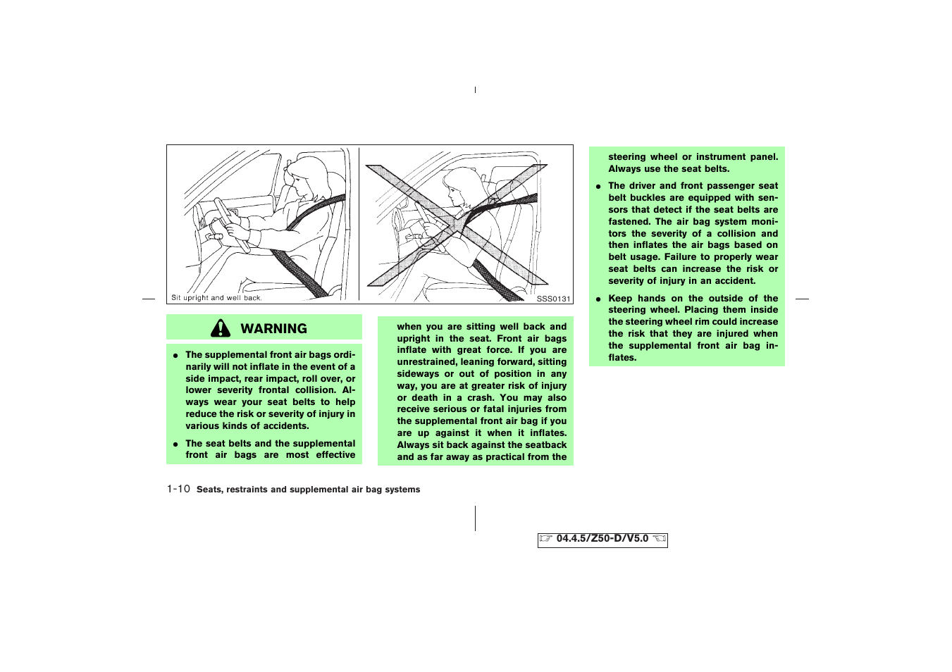 NISSAN CVT SIC0697 User Manual | Page 23 / 283