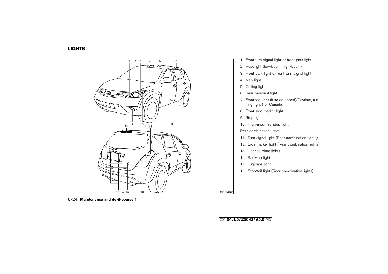 Tire labeling -30 | NISSAN CVT SIC0697 User Manual | Page 233 / 283