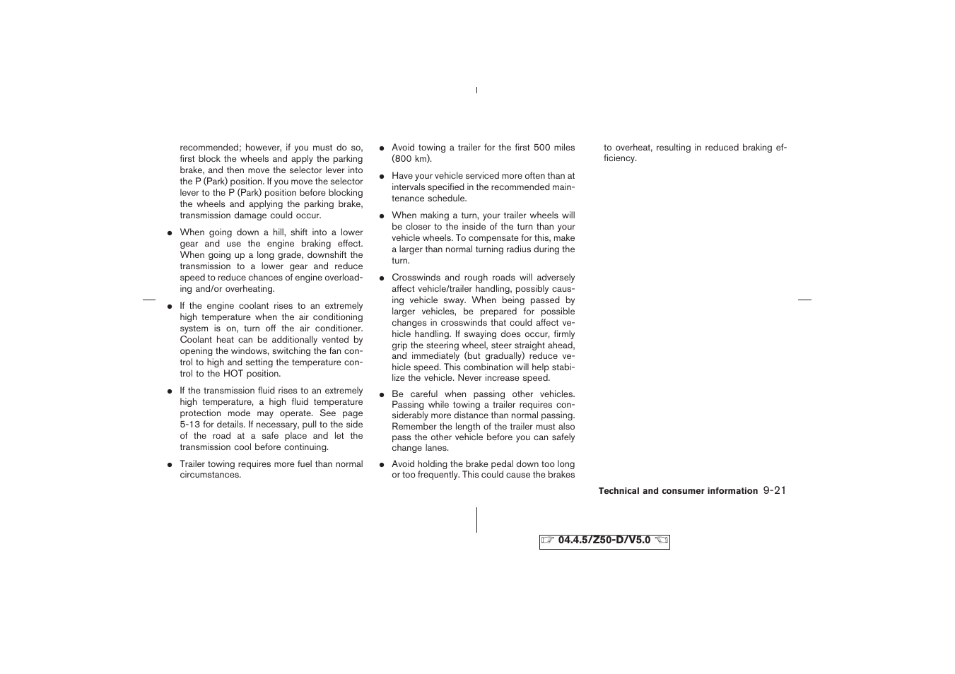 NISSAN CVT SIC0697 User Manual | Page 268 / 283