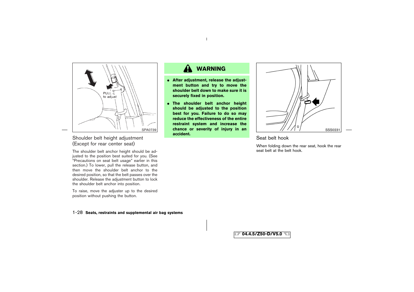 NISSAN CVT SIC0697 User Manual | Page 41 / 283