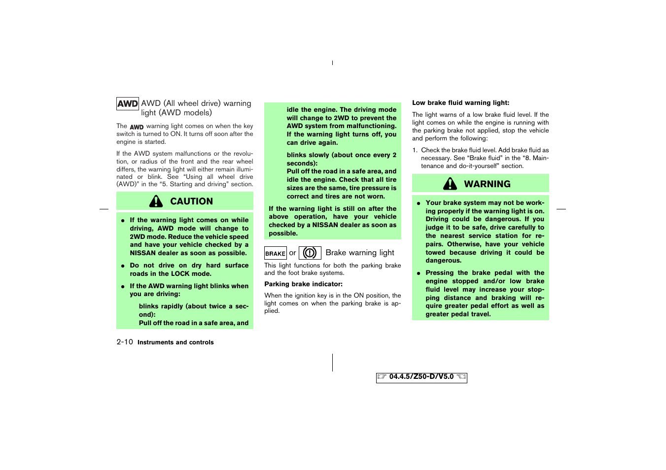 NISSAN CVT SIC0697 User Manual | Page 69 / 283