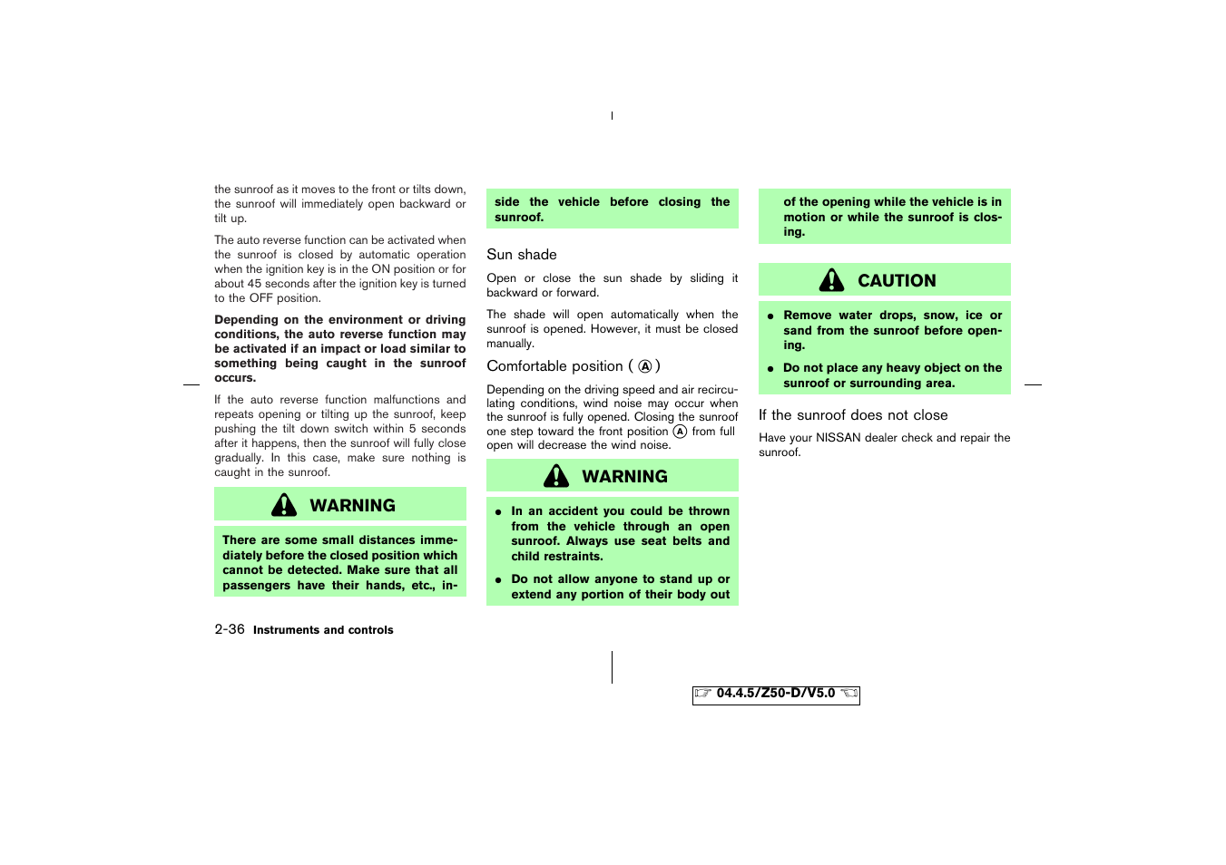NISSAN CVT SIC0697 User Manual | Page 95 / 283