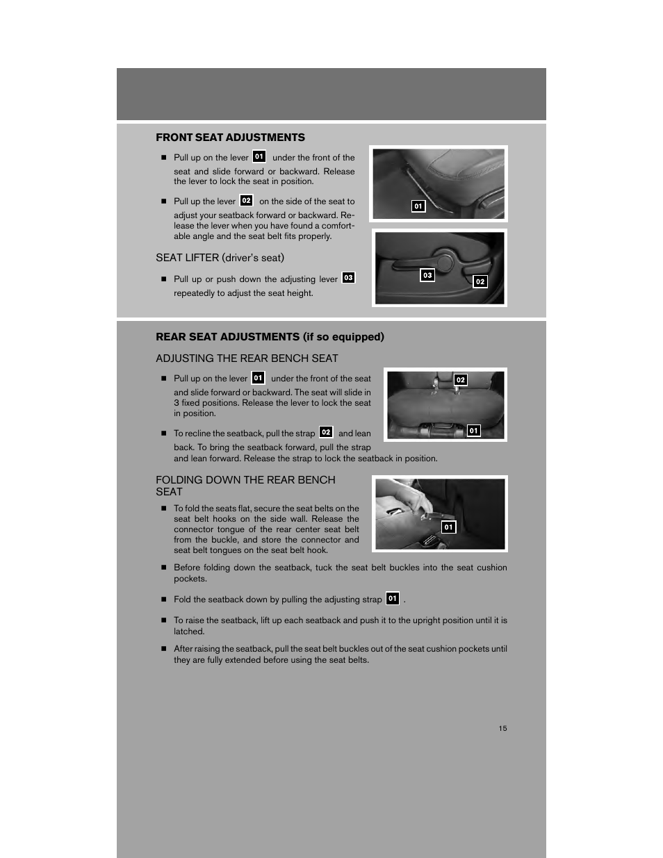 NISSAN 2009 Cube User Manual | Page 17 / 24
