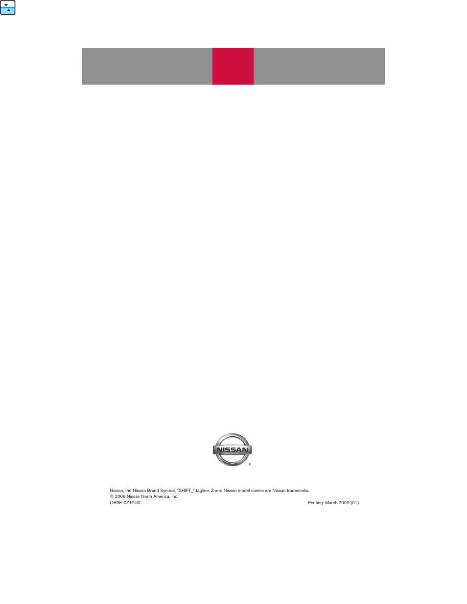 NISSAN 2009 Cube User Manual | Page 24 / 24