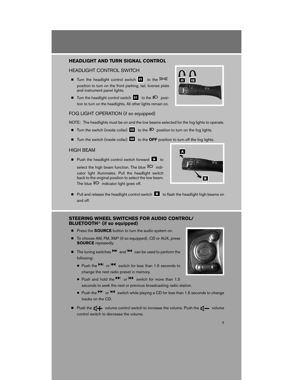 NISSAN 2009 Cube User Manual | Page 7 / 24