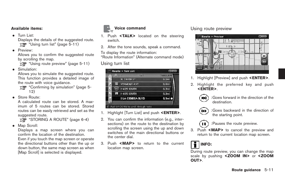 NISSAN 2011 Pathfinder User Manual | Page 103 / 235