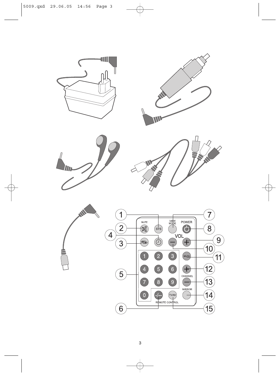 Vitek VT-5009 SR User Manual | Page 3 / 48