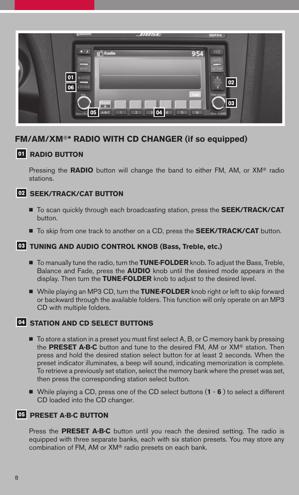 NISSAN 2009 Altima Sedan User Manual | Page 10 / 36