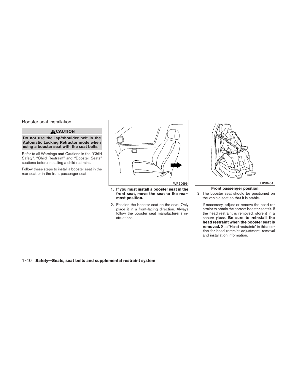 NISSAN 2011 Altima Coupe User Manual | Page 59 / 446