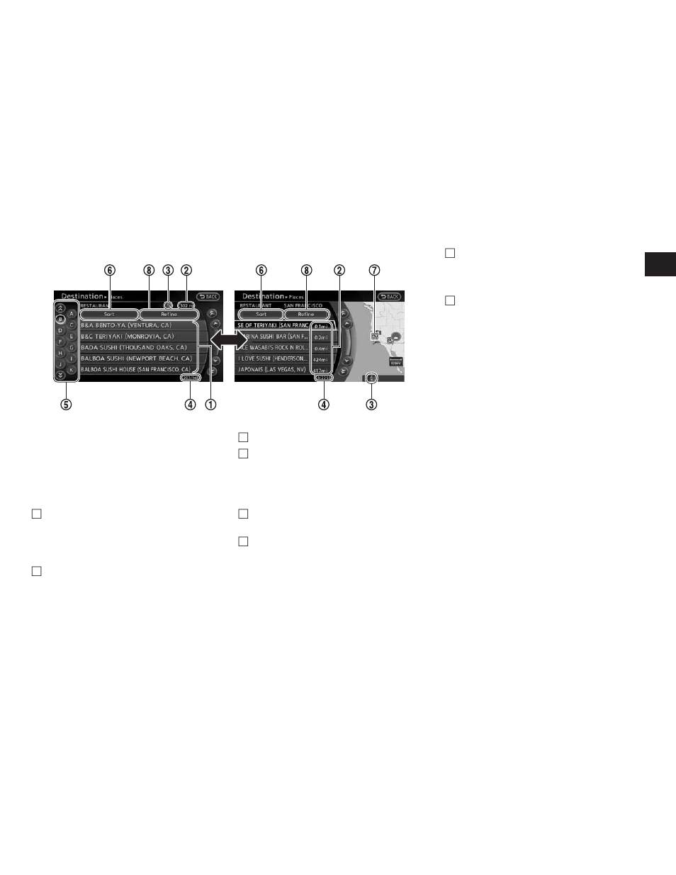 List screen -7 | NISSAN 2010 Altima Coupe User Manual | Page 14 / 312