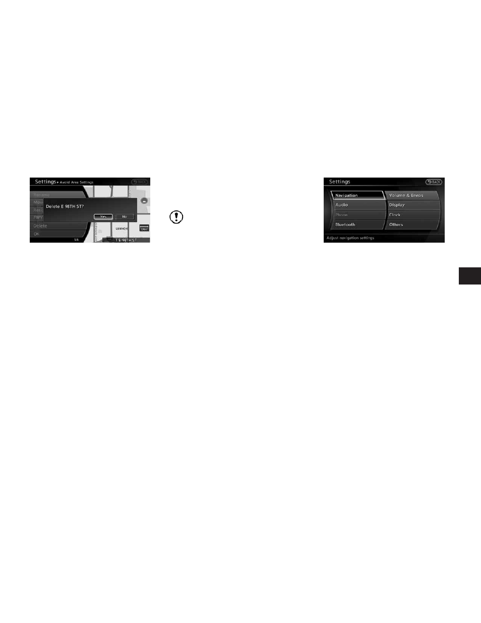 Deleting a stored item -29, Deleting a stored item individually -29 | NISSAN 2010 Altima Coupe User Manual | Page 176 / 312
