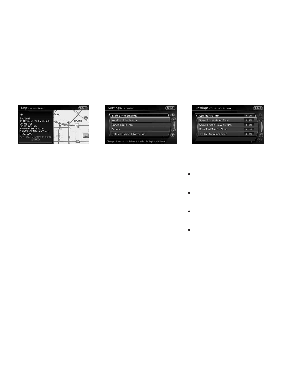 Traffic information settings -10 | NISSAN 2010 Altima Coupe User Manual | Page 195 / 312