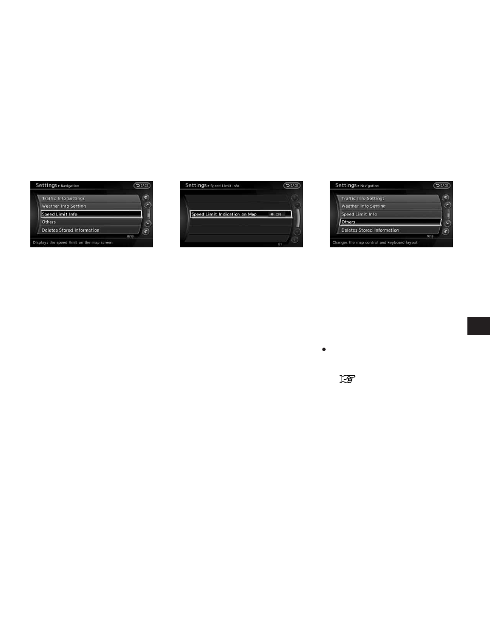 Other navigation settings -9 | NISSAN 2010 Altima Coupe User Manual | Page 220 / 312