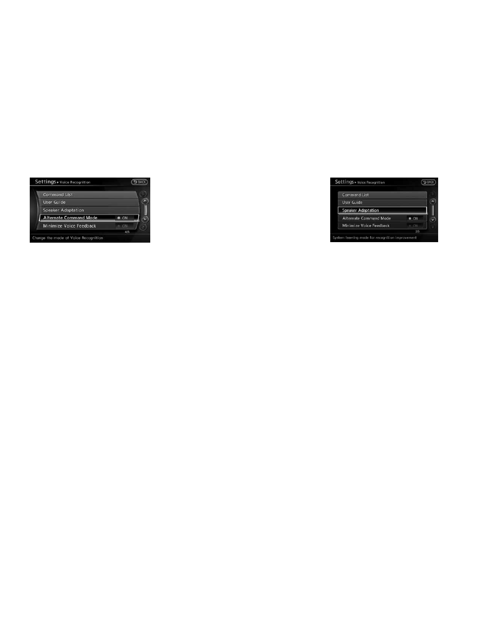 Speaker adaptation -28 | NISSAN 2010 Altima Coupe User Manual | Page 261 / 312