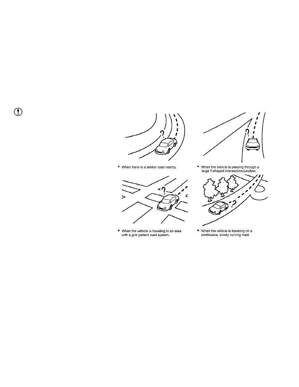 Incorrect display of vehicle position -6 | NISSAN 2010 Altima Coupe User Manual | Page 277 / 312