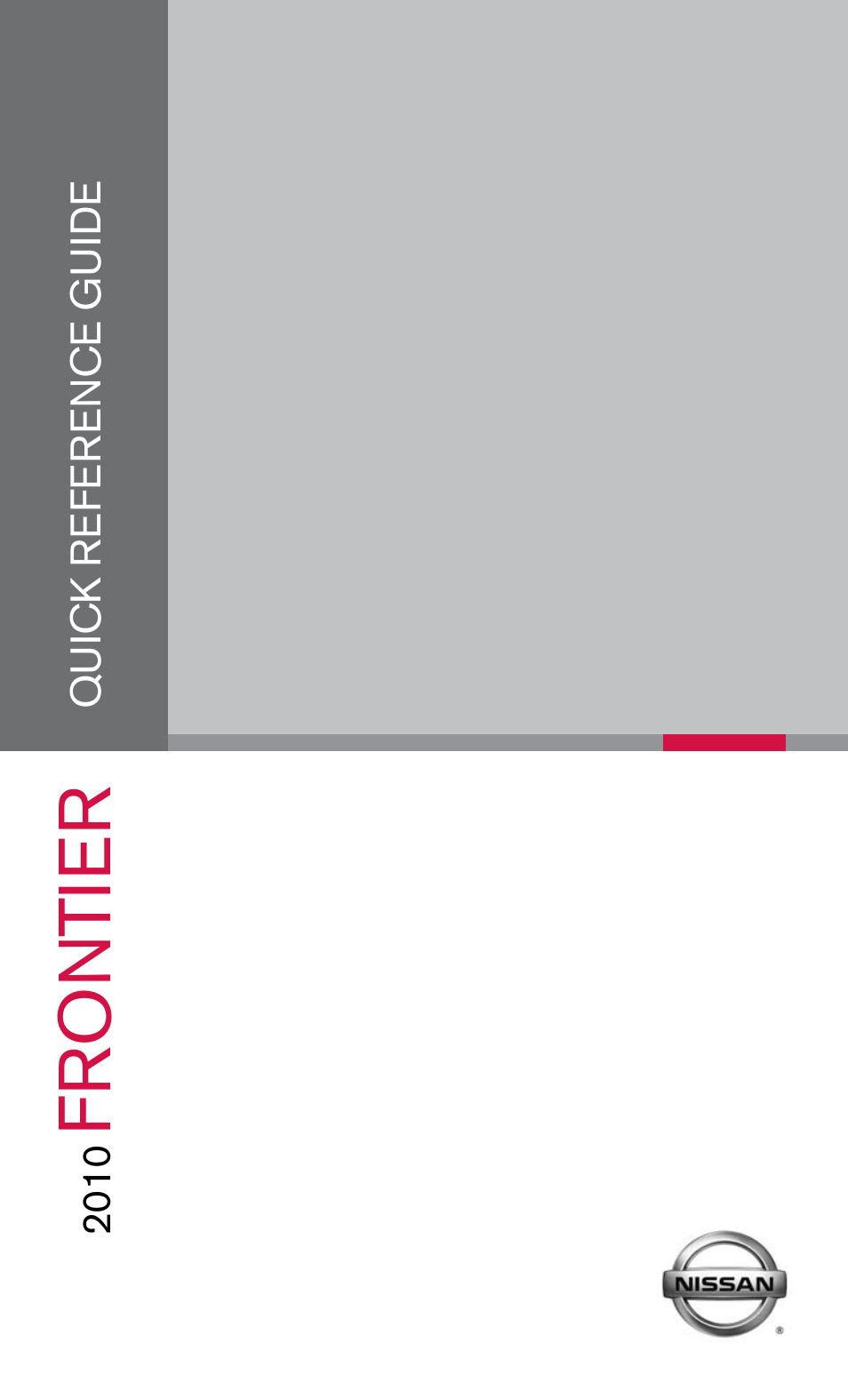 NISSAN 2010 Frontier User Manual | 20 pages