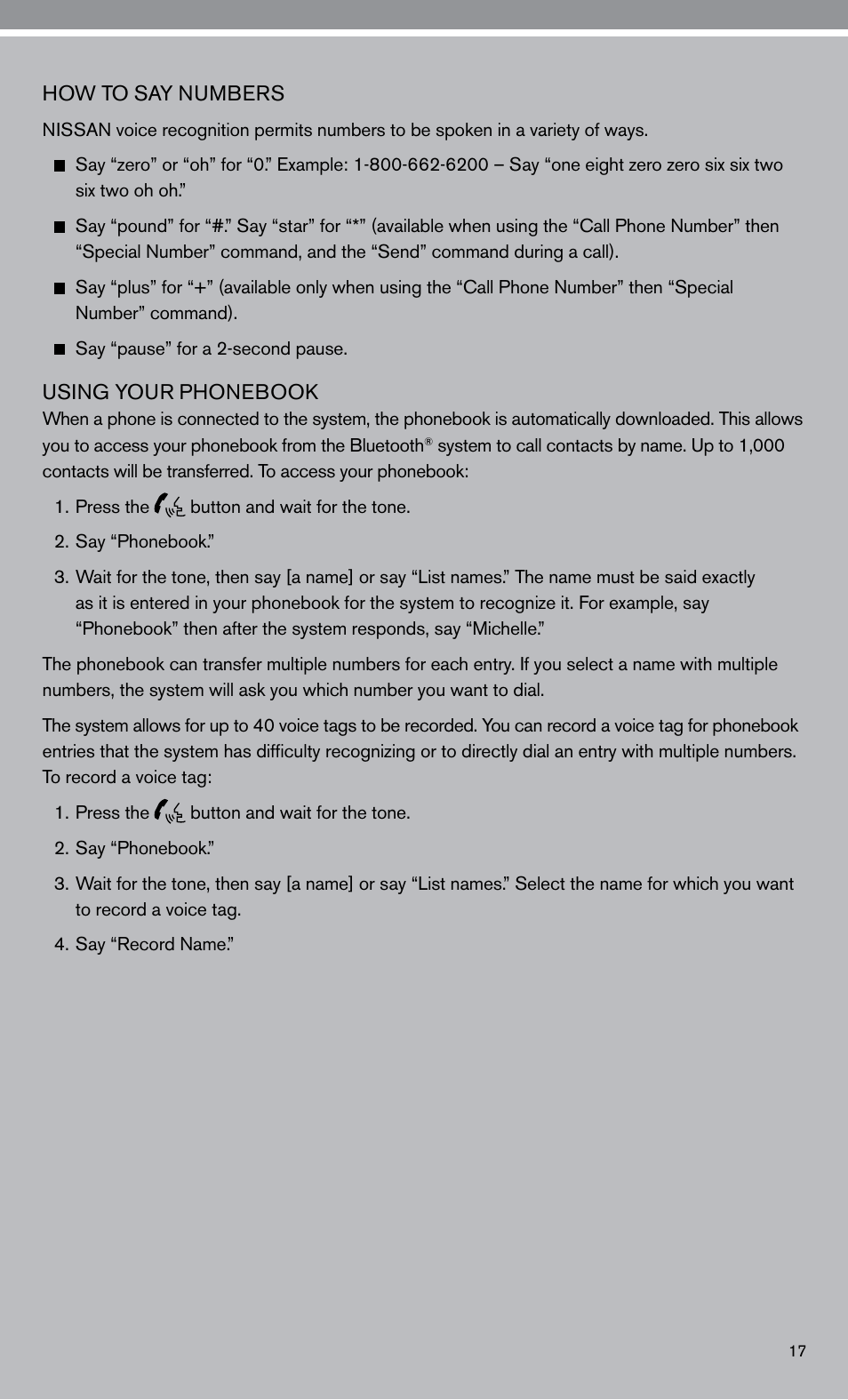 NISSAN 2010 Frontier User Manual | Page 19 / 20