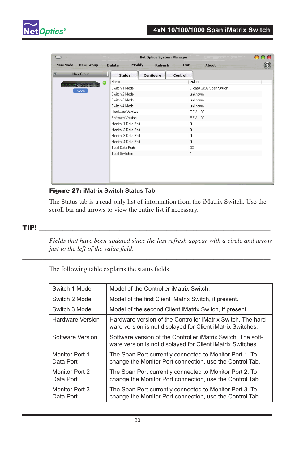Net Optics ISW-CU3-S4x16 User Manual | Page 34 / 44