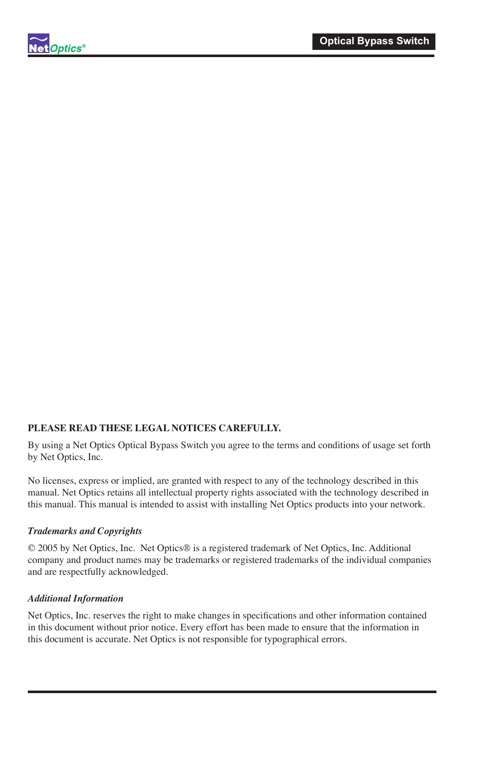 Net Optics N-IDP-POBPSX-001 User Manual | Page 3 / 12