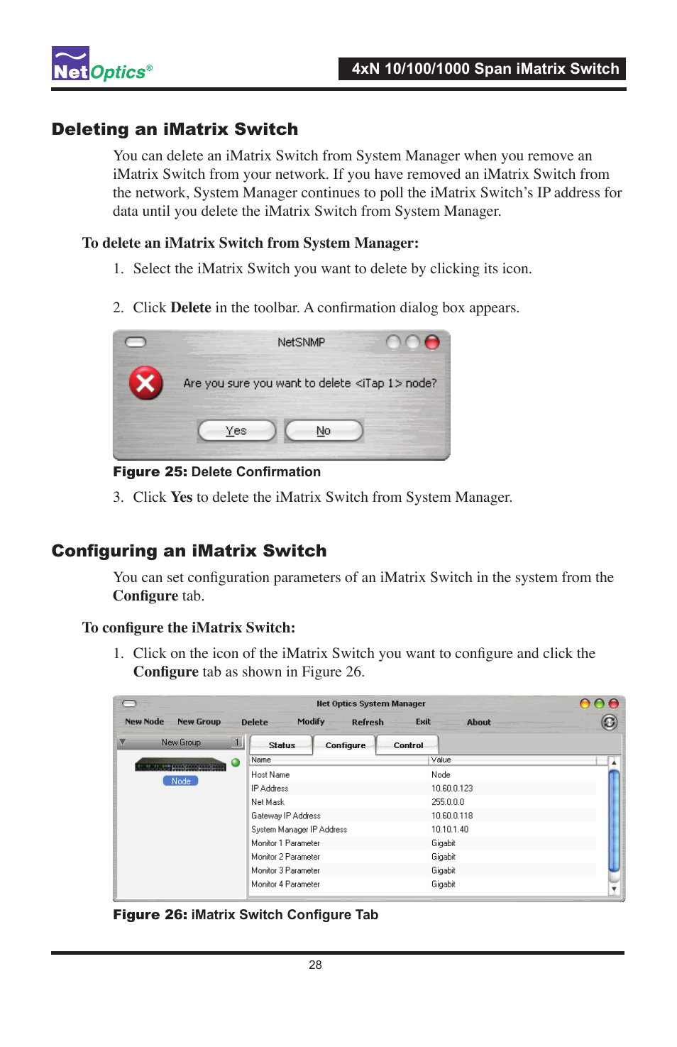 Net Optics 4xN1000 User Manual | Page 32 / 44